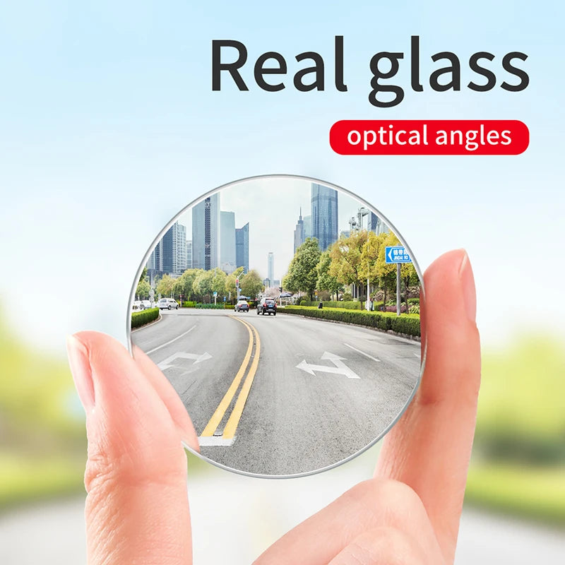 Baseus 360 Degree Universal Blind Spot Mirror For Car HOT Sale Frameless Wide Angle Telescopic Inspection Parking Mirror