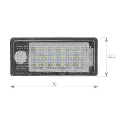 Plafoniere luce targa a LED AUDI OEM 8E0807430A