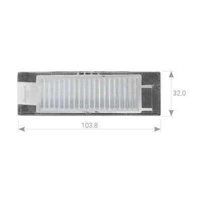 Plafoniere luce targa a LED JEEP OEM 51953208