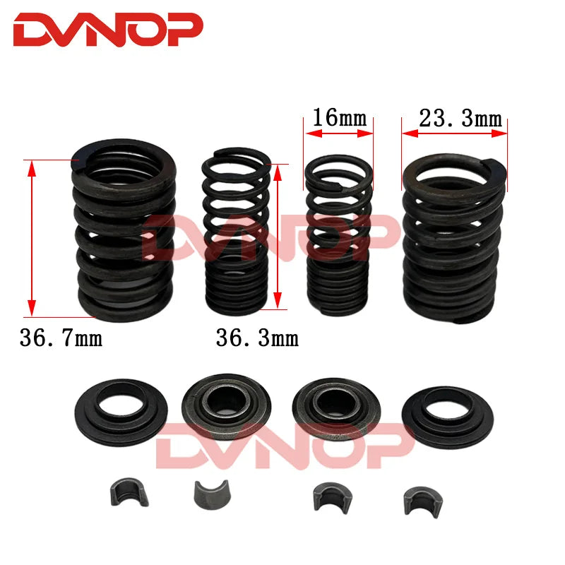 Motorcycle Engine Valve Intake Exhaust Stem Valve for Honda CBF150 XR150 XR 150 CBF 150 KTT Engine Spare Parts