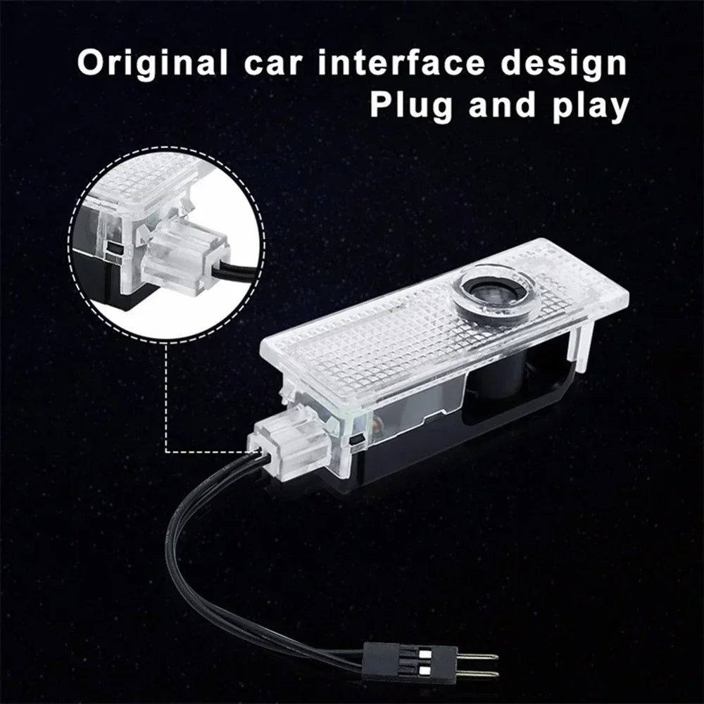 BMW Led Car Door HD Light Laser Projector Welcome Lamp For 3 5 6 7 1 Series Z4 X3 X6 E81 E71 E90 E93 F30 F10 E92 E60 Accessories