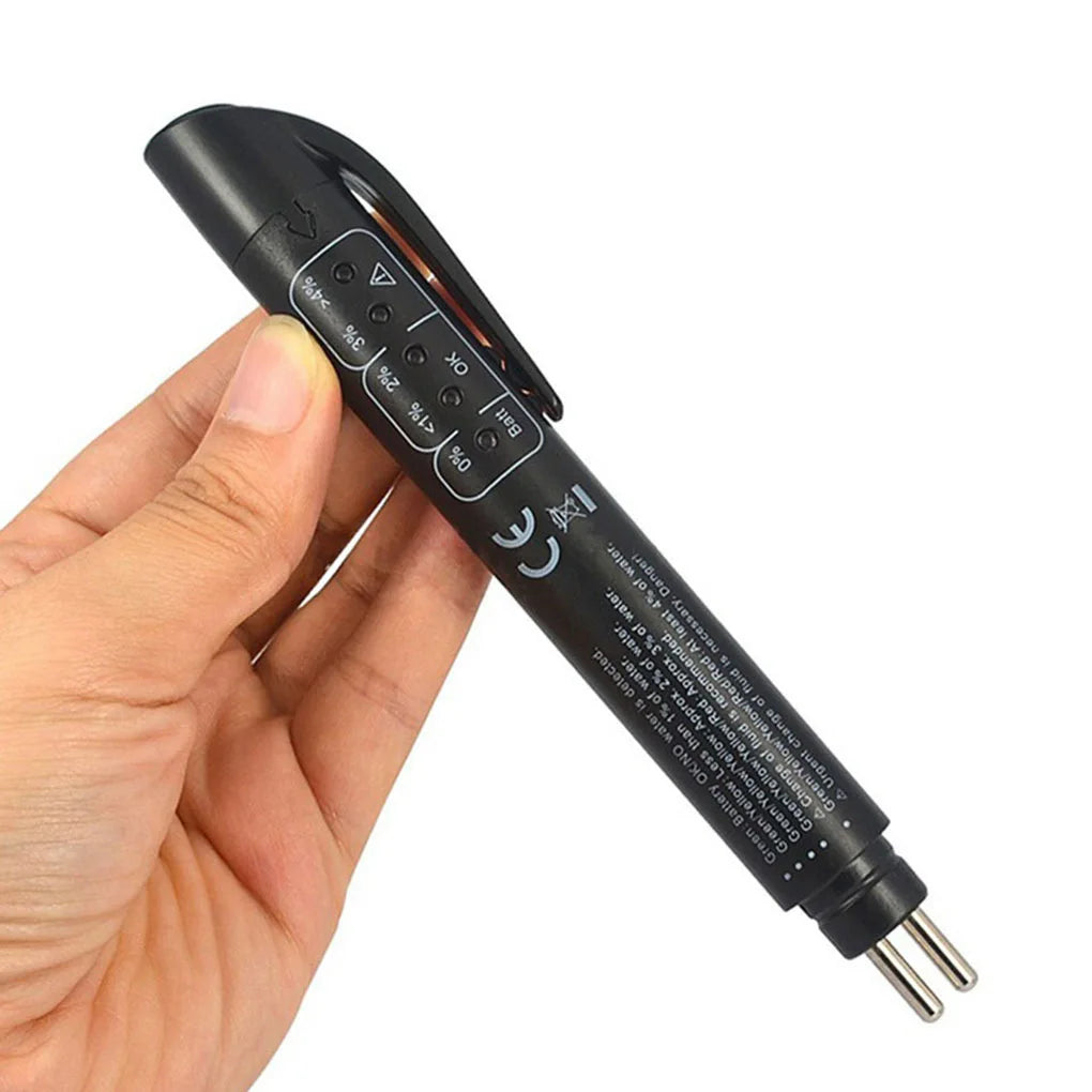 Automotive Brake Fluid Brake Oil Testing Pen Vehicle Brake Fluid Tester Oil Quality Test Display Testing Tools With Liquid LED