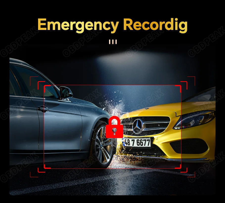 NEW H6 Dashcam 4K GPS WIFI Touch 11.26 Inch Night Vision Car DVR Dash Cam Black box Video recorder Camera Rear View Mirror