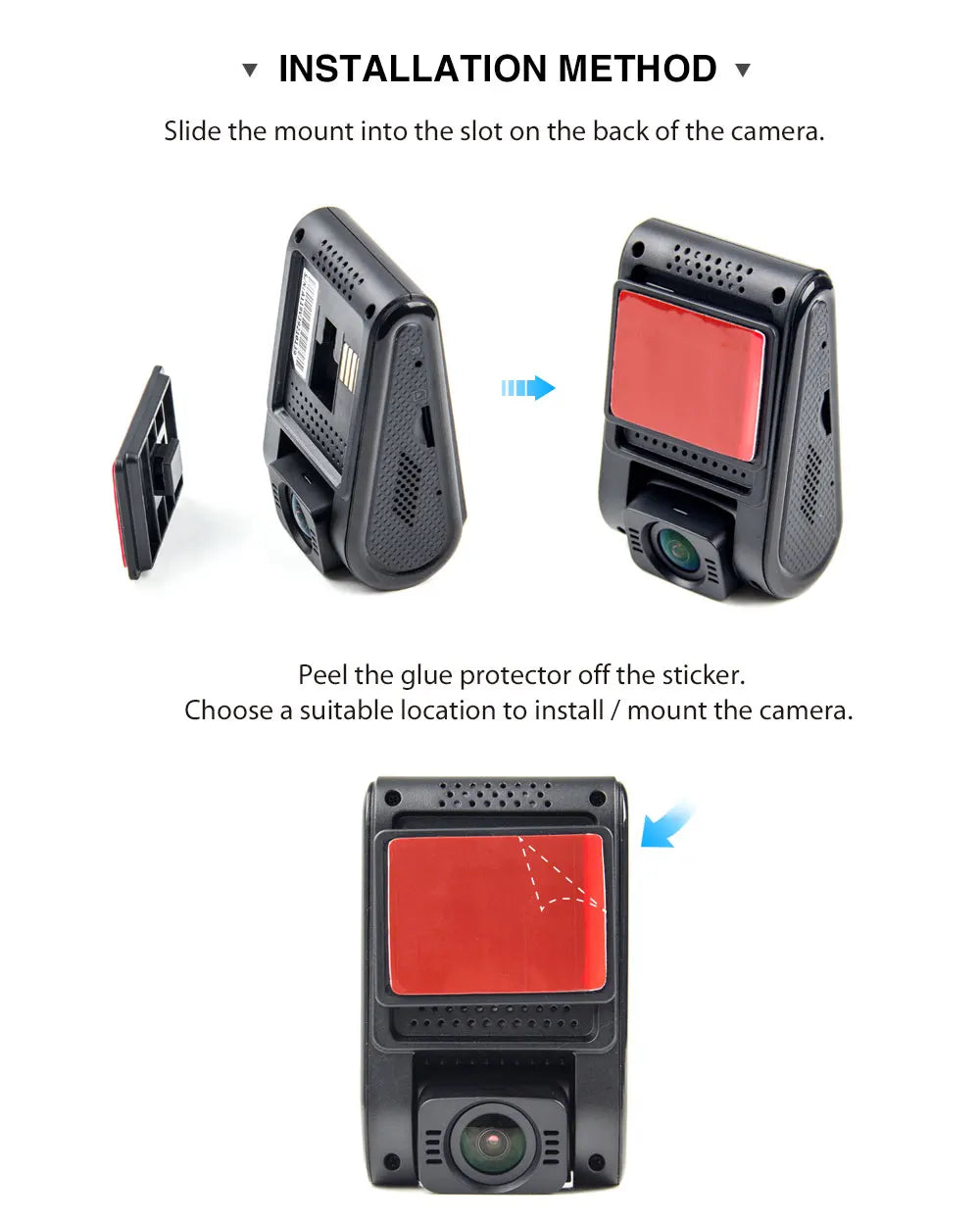 VIOFO A119 V3 2K 60fps Car Dash Cam Super Night Vision Quad HD 2560 * 1600P Car DVR with Parking Mode G-sensor optional GPS