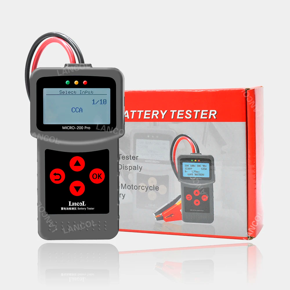 Lancol Micro200Pro  12v Battery Capacity Tester Car Battery Tester For Garage workshop Auto Tools  Mechanical