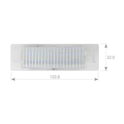 Plafoniere luce targa a LED ALFA ROMEO/FIAT OEM 46786572