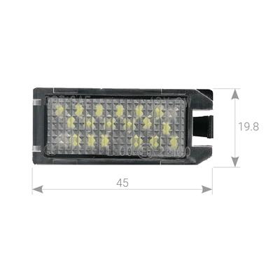 Plafoniere luce targa a LED FIAT/JEEP OEM 68146206AA