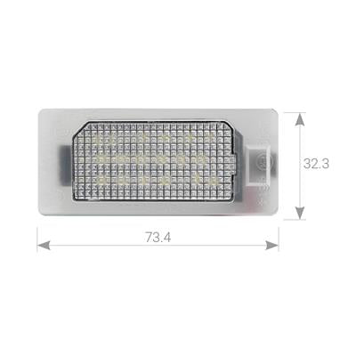 Plafoniere luce targa a LED FIAT OEM 51962525