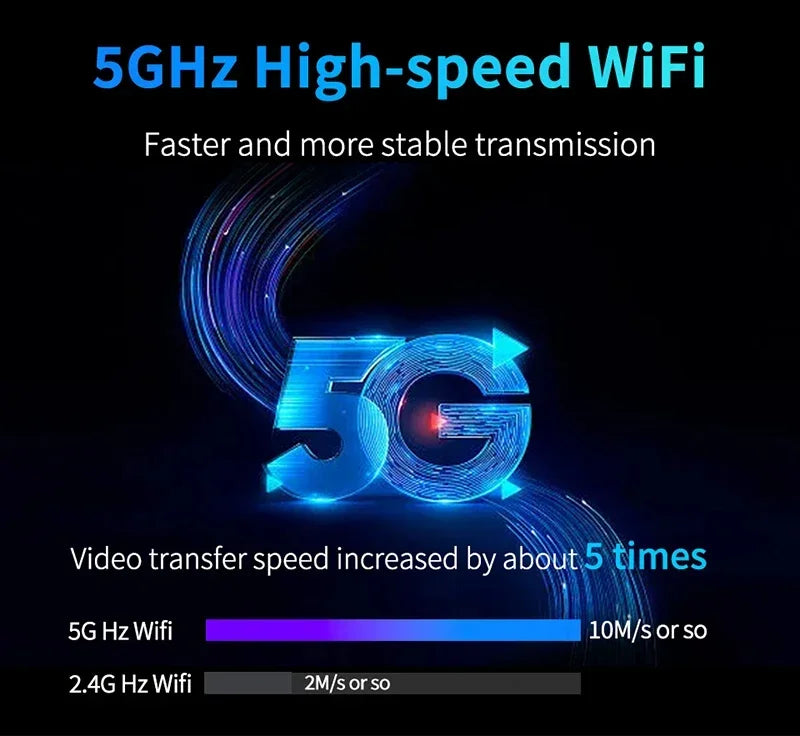 4K Car Rearview Mirror Dash Cam Wireless CarPlay Android Auto GPS Night Vision Video Camera Loop Recording 5G WiFi Parking Mode