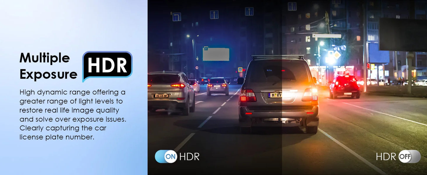 VIOFO A119 V3 2K 60fps Car Dash Cam Super Night Vision Quad HD 2560 * 1600P Car DVR with Parking Mode G-sensor optional GPS