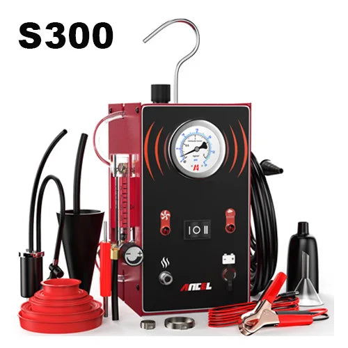 ANCEL S3000 Car Smoke Leak Detector With Air Pump 12V EVAP Diagnostic Tool Vacuum Tester Fuel Pipe Leakage Locator for Motocycle